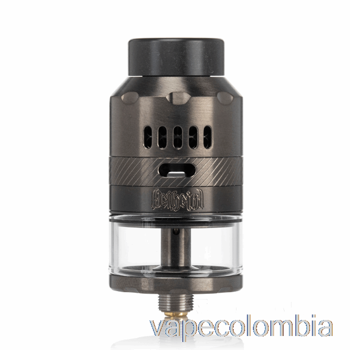 Kit Completo De Vapeo Hellvape Helheim 25mm Bf Rdta Gunmetal